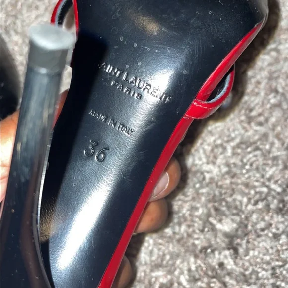 Red Cassandra YSL Heel - Picture 4 of 5